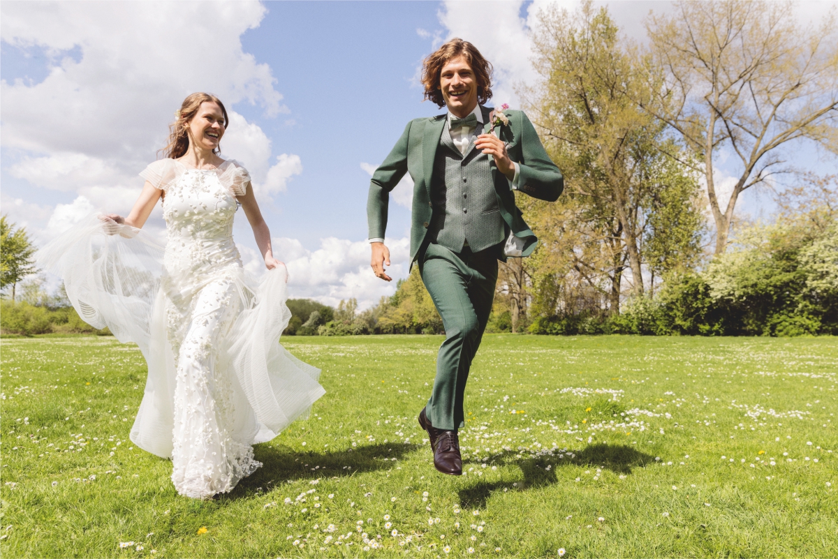 Wilvorst Hochzeit Brautpaar Mode